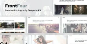 FrontFour - Creative Photography Template Kit