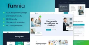 Funnia - Digital Agency Elementor Template Kit