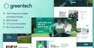 GreenTech - Green Technology Services Elementor Template Kit