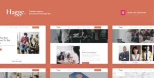 Hagge - Creative Portfolio Elementor Template Kit