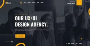 Hamela – Digital Agency Services Elementor Template Kit