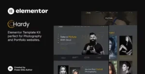 Hardy – Photography & Portfolio Elementor Template Kit
