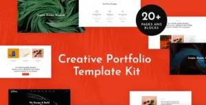 Helion - Creative Portfolio Elementor Template Kit