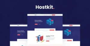 Hostkit - Hosting Services Elementor Template Kit