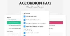 Accordion FAQ WordPress Plugin