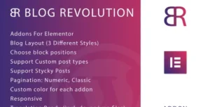 Blog Revolution for Elementor WordPress Plugin