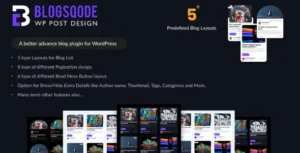 Blogsqode - Blog Design for WordPress Plugin