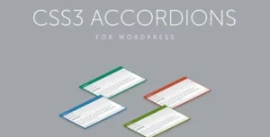 CSS3 Accordions for WordPress