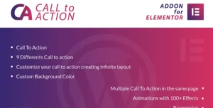 Call To Action for Elementor WordPress Plugin