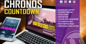 Chronos CountDown - Flip Timer With Background