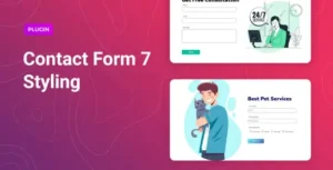 Contact Form 7 styling for Elementor