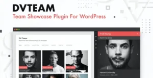 DV Team - Team Showcase Plugin For WordPress