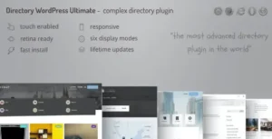 Directory ultimate PRO WordPress - Table, Grid