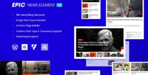 Epic News Elements - Elementor & WPBakery Add-ons