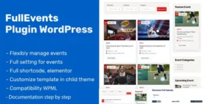 Event Plugin WordPress - FullEvents