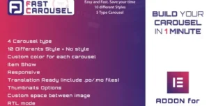 Fast Carousel for Elementor - WordPress Plugin