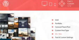 Fast & Custom Grid - Wordpress Plugin