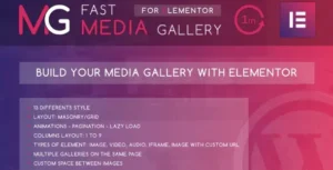 Fast Media Gallery For Elementor WordPress Plugin