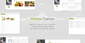 Fitness Trainer- Training Membership Plugin