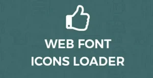 Font icons loader for wordpress