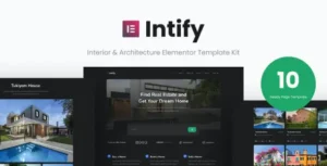 Intify - Real Estate Elementor Template Kit