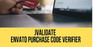 JValidate Envato Purchase Code Verifier