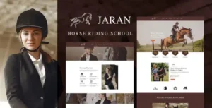 Jaran - Horse Riding School Elementor Template Kit