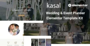 Kasal - Wedding & Event Planner Elementor Template Kit