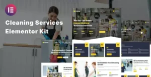 Klinta - Cleaning Services Elementor Template Kit