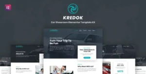 Kredok - Car Showroom Elementor Template Kit