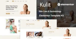 Kulit - Skin Care & Dermatology Elementor Template kit