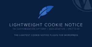 Lightweight Cookie Notice