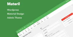 Materil - WordPress Material Design Admin Theme