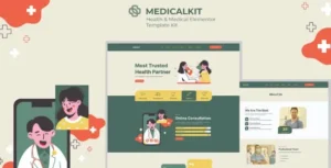 Medicalkit - Health & Clinical Care Elementor Template Kit