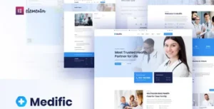 Medific - Medical Elementor Template Kit