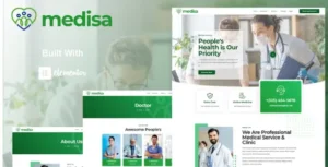 Medisa - Medical Elementor Template Kit