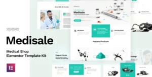 Medisale - Medical Shop Elementor Template Kit