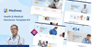 Mediway - Health & Medical Elementor Template Kit