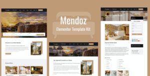 Mendoz - Hotel & Travel Template Kit