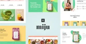 Miju - Conscious Product Elementor Template Kit