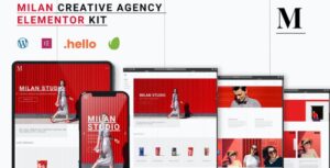 Milan - Creative Agency Elementor Template Kit