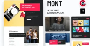 Mont - Agency Elementor Template kit