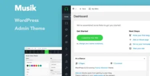 Musik - WordPress Admin Theme