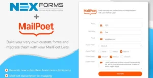 NEX-Forms - MailPoet Add-on