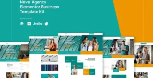 Neve - Digital Business Agency Elementor Template Kit