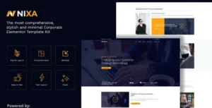 Nixa - Business & Services Elementor Template Kit