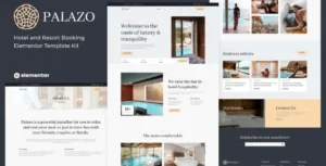 Palazo - Hotel and Resort Booking Elementor Template Kit