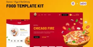 Pipirima — Pizza & Food Delivery Elementor Template Kit