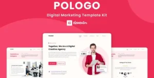 Pologo - Digital Marketing Elementor Template Kit