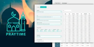 PrayTimes - Islamic Prayer Time WordPress Plugin